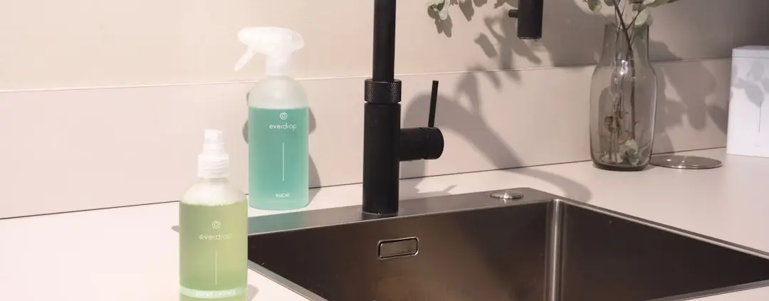 Photo cleaning bottles