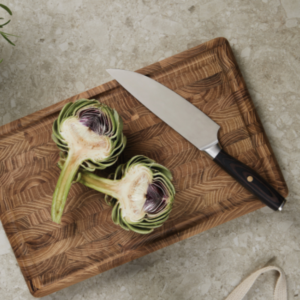 koksmes met logo graveren