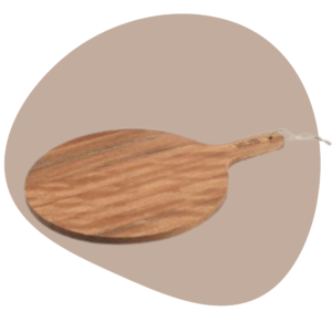 ronde borrelplank graveren