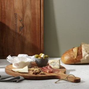 ronde borrelplank graveren personeel