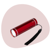 mini zaklamp gerecycled materiaal