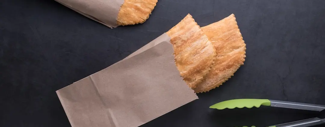 Photo sustainable lunch bags