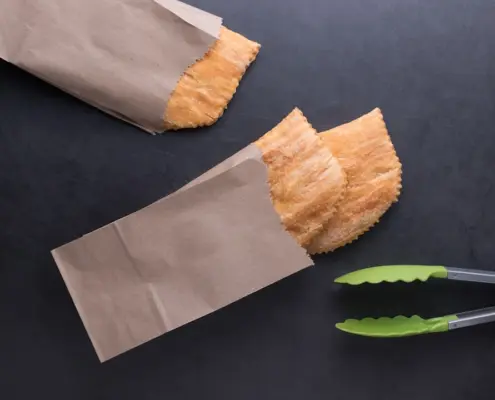 Photo sustainable lunch bags