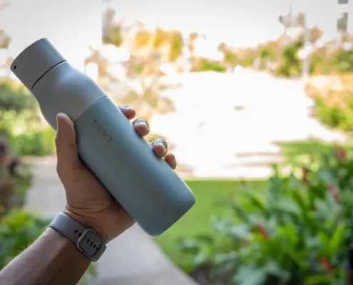 Photo reusable water bottles