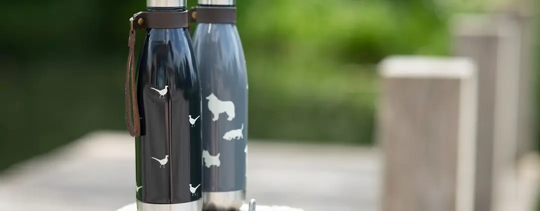 Photo gezonde waterfles