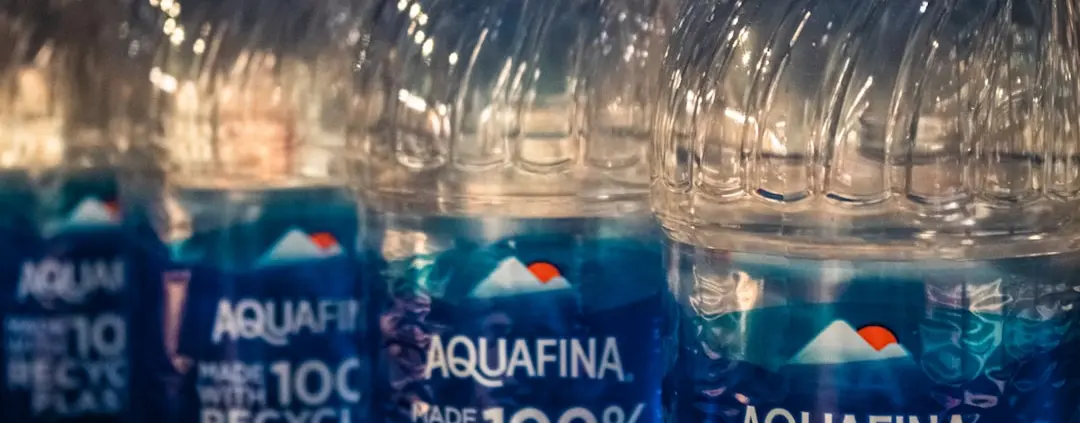 Photo sustainable drink bottles