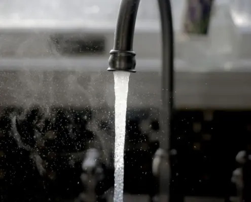 Photo water tap