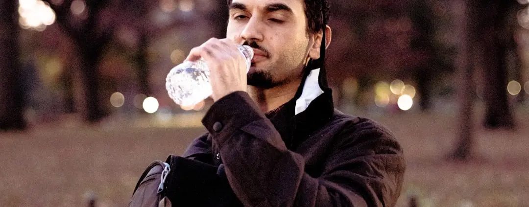 Photo water drinking habit