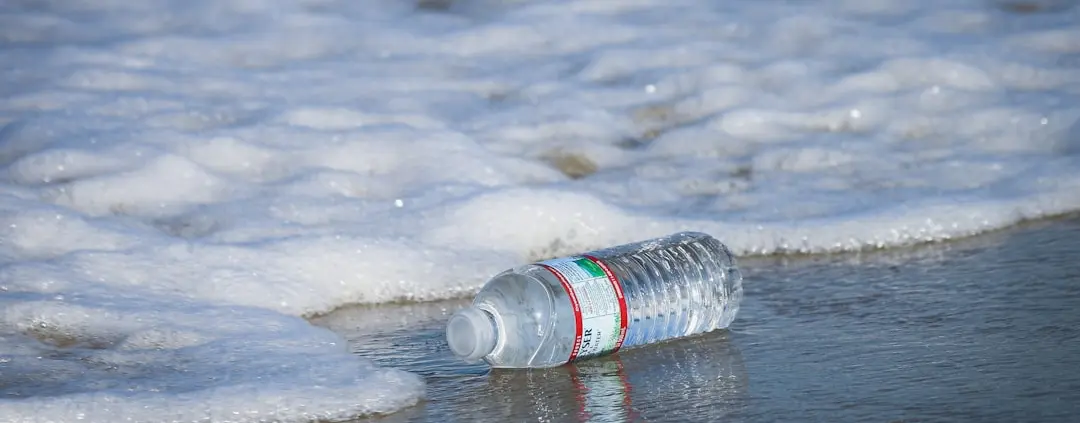 Photo plastic bottle