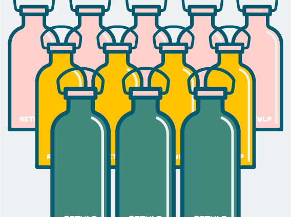 Retulp en pakketten als winkel of bedrijf inkopen