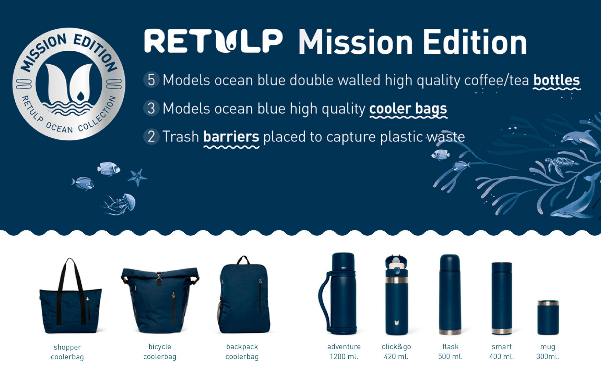 Retulp Mission Edition Ocean collection