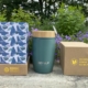 Retulp BigMug Lunchpod sfeerfoto green met gehele doosje