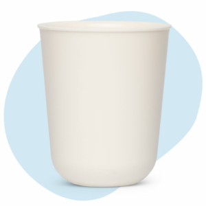 Retulp herbruikbare koffiebeker best getest SUP-wet Travelcup wit zonder dop