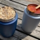 Retulp BigMug Lunchpod sfeerfoto blue grey soep muesli