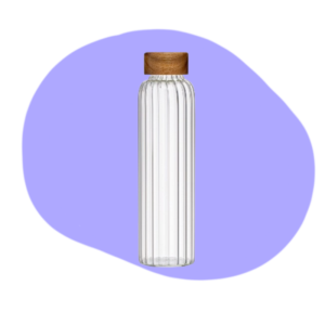 glazen waterfles 500 ml