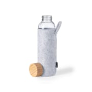 glazen fles white label