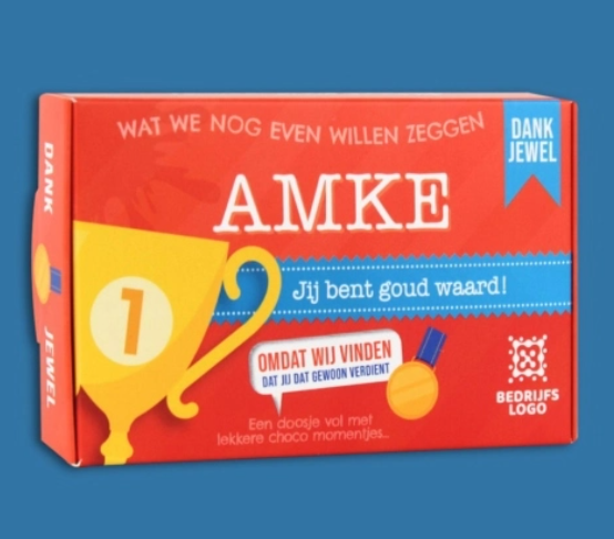 Gepersonaliseerd doosje