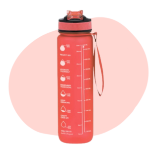 motivatie waterfles 1 liter