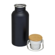 RVS waterfles zwart