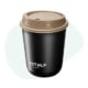 Retulp travelcup goedkope dop zakelijk - bpa-vrij - zwart bruin