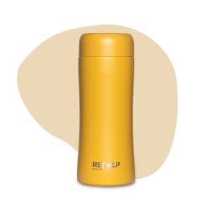 Retulp thermosbeker tumbler geel