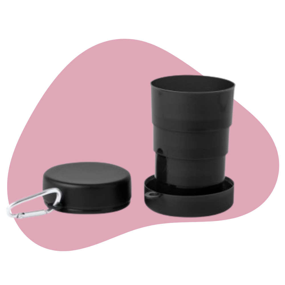 Opvouwbare cups gerecycled materiaal trail run