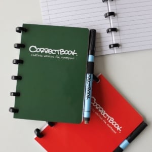 correctbook a6 notitieboekje herbruikbaar