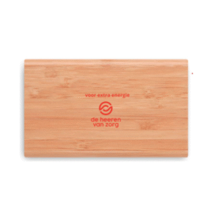 duurzame bamboe power bank