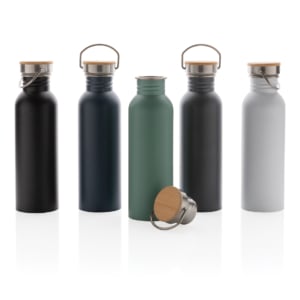 grote rvs drinkflessen bedrukken