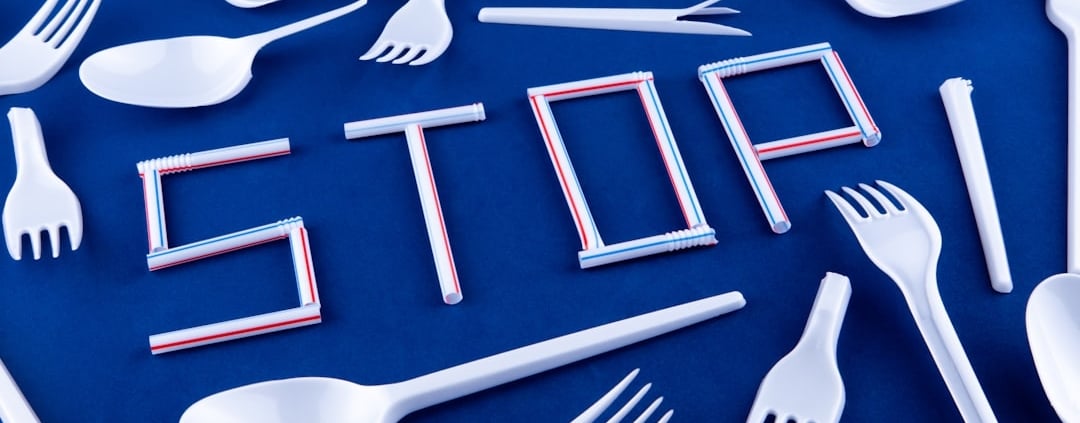 Photo plastic pollution