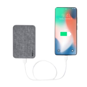 power bank gerecycled plastic draadloze oplader