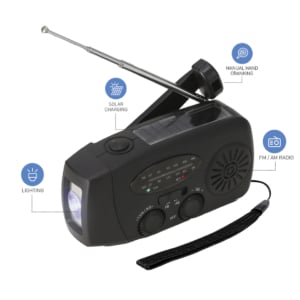 zakelijk noodradio zonne-energie bestellen