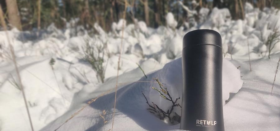 Alcoholvrije Glühwein warm houden in je tumbler