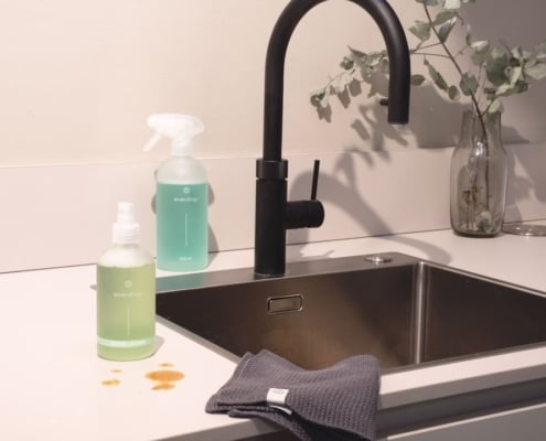 Photo cleaning bottles