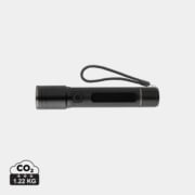 oplaadbare zaklamp graveren met logo