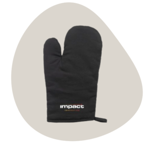 ovenhandschoen gerecycled katoen bedrukken