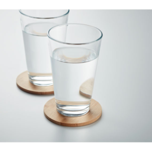 duurzame onderzetters bedrukken met logo