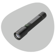 oplaadbare zaklamp bedrukken met logo