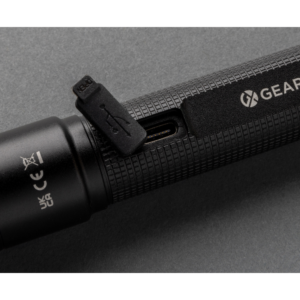 duurzame oplaadbare zaklamp bedrukken met logo