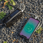 noodradio zakelijk bestellen met logo