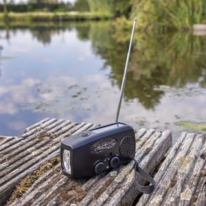 noodradio zakelijk bedrukken