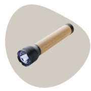 bamboe oplaadbare zaklampen bedrukken
