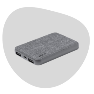 power bank gerecycled plastic