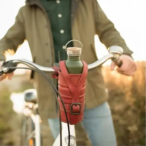 Retulp fietstas met drinkfles upcycle