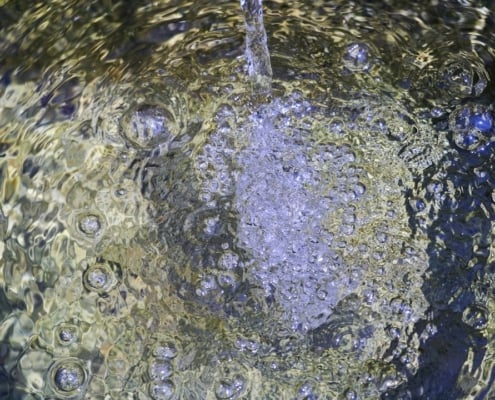 Photo hervulbare waterfles