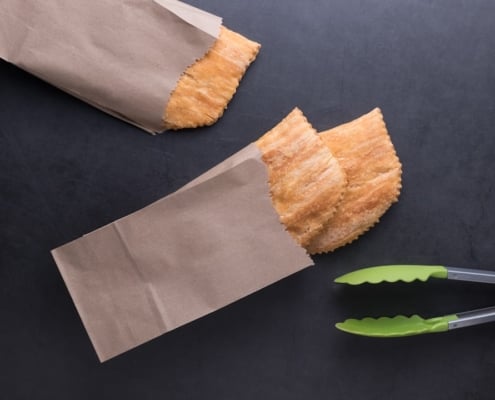 Photo sustainable lunch bags