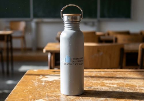 Retulp waterflessen bedrukken onderwijs Duitsland