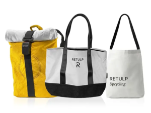 Retulp upcycling airbags autobedrijven geschenk