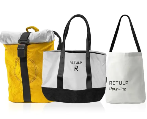 Retulp upcycling airbags autobedrijven geschenk