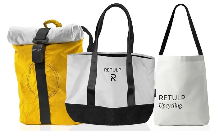 Retulp upcycling airbags autobedrijven geschenk